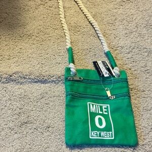 Green Key West Crossbody Bag